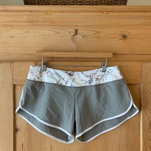 Jadelynn Brooke ~ Marble Gray Athletic Shorts~ NWT
